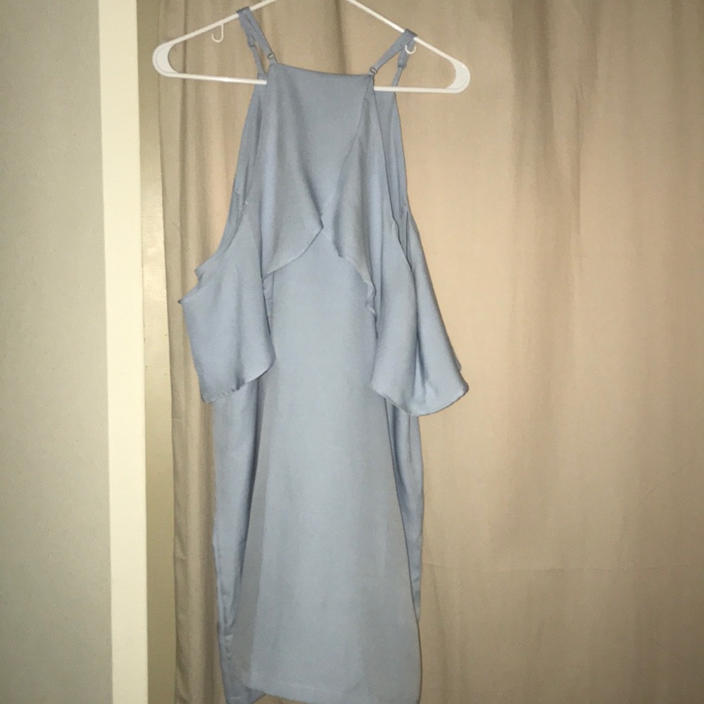 Powder blue dress